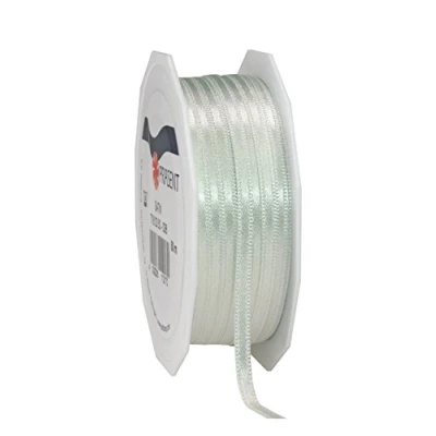 Obrázek PRÄSENT C.E. Pattberg Satin mintgrün, 50 m Satinband zum Einpacken von Geschenken, 3 mm Breite, Geschenkband Dekorieren &amp; Basteln, Dekoband, Anlass,
