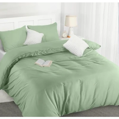Obrázek Utopia Bedding Ložní prádlo 200 x sada povlečení z mikrovlákna cm + 2 povlaky na polštář 50 75 šalvějová zelená