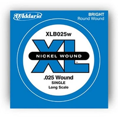 Obrázek D&#039; Addario XL 120 135 Bass Nikl Wound Single S125