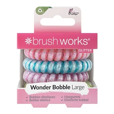 Obrázek Brushworks Glitter Hair Wonder Bobbles 5 Teiliges Set, Große, 100 g