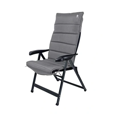Obrázek Bo Camp Polster Sitz Auflage Hochlehner Kissen Bezug Garten Camping Klapp Stuhl