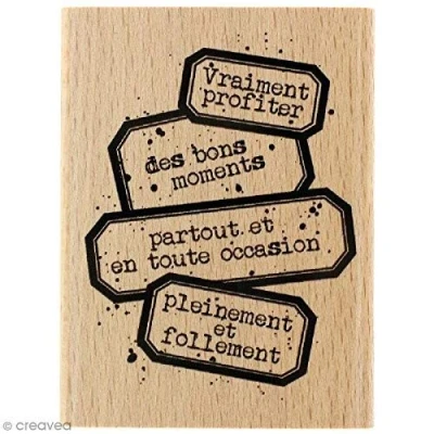 Obrázek Florilèges Design Stempel wirklich nutzen, Holz, Farbe 8 x 6 2,5 cm
