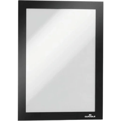 Obrázek Durable 494701 Info rám Duraframe Magnetic (A5, magnetický pro kovové povrchy) 5 ks černá