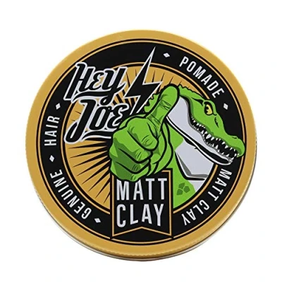 Obrázek HEY JOE! Genuine Hair Pomáda Matt Clay Cera Mate para Pelo con Fijación Alta Envase de 100 ml