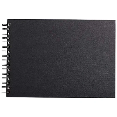 Obrázek Clairefontaine 134255C Goldline skicák (s dvojitou spirálou, DIN A4, 21 x 29,7 cm, 140 g, 64 listů) slonová kost
