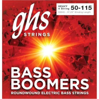 Obrázek GHS Bass Boomers H3045 String Set, 4 String, Heavy, .050 .115