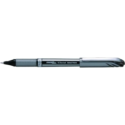 Obrázek Pentel BL27 AX Energel Plus Liquid gelový váleček, 0,7 mm, černý, 12 kusů (balení po 1 ks)