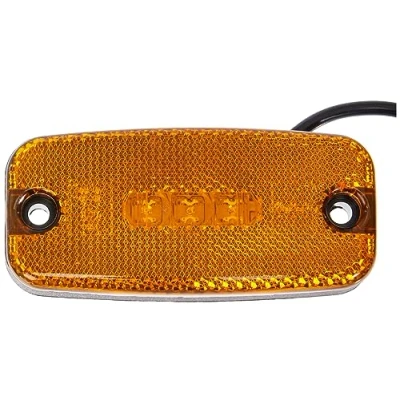Obrázek HELLA VALUEFIT 2PS 357 008 011 Boční obrysové světlo přívěs karavan LED 24/12V šroubové připojení/montáž kabel: 500 mm Konektor: otevřené konce kabelu
