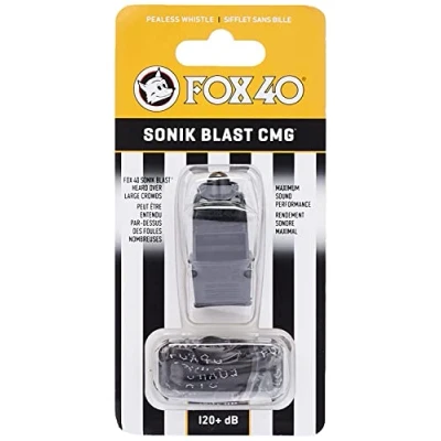Obrázek Fox 40 Sonik Blast CMG píšťalka s páskem na klíče (balení se může lišit)