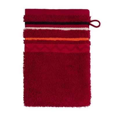Obrázek Frottana Country mycí rukavice 15 x 20 cm ze 100% bavlny, ruby