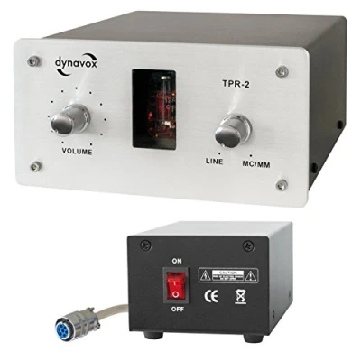 Obrázek Dynavox TPR 43 trubkový předzesilovač stříbrný