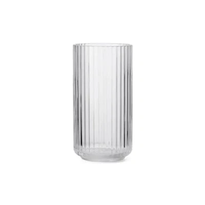 Obrázek Lyngby Porcelæn váza H20. 5 cm z ručně foukaného skla nadčasová, čirá