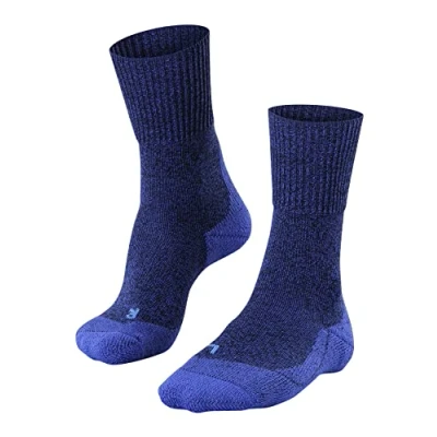 Obrázek FALKE Pánské TK1 Wool turistické ponožky, silné polstrování, trekingové odolné proti bublinám, teplé, tlusté, prodyšné, rychleschnoucí, regulace klimatu, vlna, zabraňující zápachu, funkční