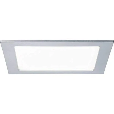 Obrázek Paulmann 92078 LED vestavný panel hranatý 1x18W 4000K 230 V 220 x mm Chrom matný bodové světlo Vestavné svítidlo