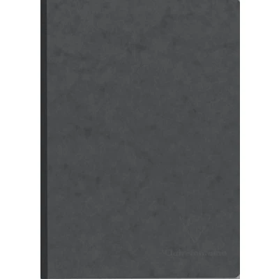 Obrázek Clairefontaine 795465C AgeBag zápisník (DIN A5, 14,8 x 21 cm, 96 listů, linkovaný, potištěné listy vložky) 1 kus šedý