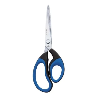 Obrázek Wedo 9898 nůžky (ušlechtilá ocel Soft Cut, 8 palců / 21 cm, s gumovou rukojetí) černá/modrá