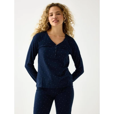 Obrázek Lindex Pyžamový top, Ženy, Velikost: 52/54, Navy