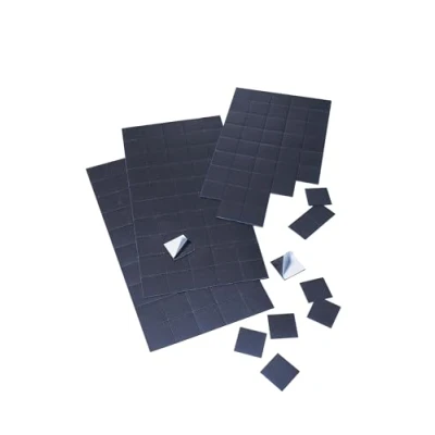 Obrázek Franken MPL22SB magnetický destička samolepicí, 20 x mm, 50 kusů, Černá