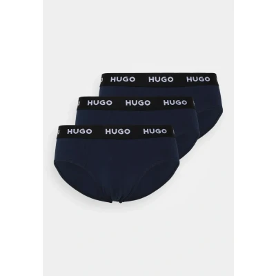 Obrázek HUGO Hipbrief 3 PACK Kalhotky, Muži, Velikost: Small, Navy