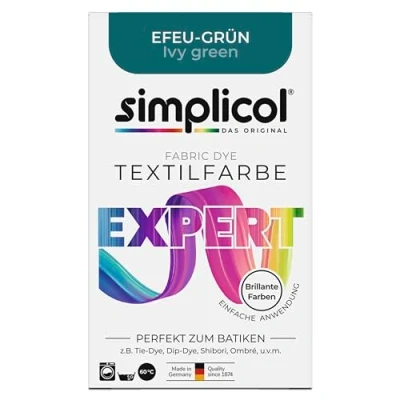 Obrázek Simplicol barva na textil expert pro snadné kreativní barvení, 18 barev, do pračky nebo k ručnímu barvení