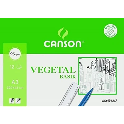 Obrázek GUARRO CANSON 200400787 Minipack 12H Zeichenpapier A3 90G
