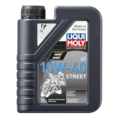 Obrázek LIQUI MOLY Motorbike 4T 10W 40 Street 1 l Motocykl 4taktní olej výr. č.: 1521