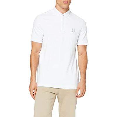 Obrázek Armani Exchange Pánská polokošile Elegance, bílá, m
