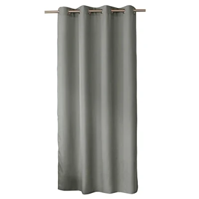 Obrázek ED ENJOY HOME Basic Dekorativer Vorhang, Polyester, hellgrau, 140 x 240 cm
