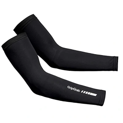 Obrázek GripGrab UV Sleeves UPF 50+ ochrana paže protiskluzové tenké lehké letní kolo cyklistika rukou ohřívač