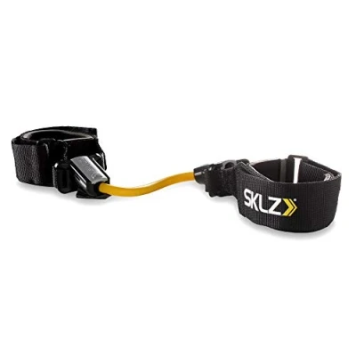 Obrázek SKLZ Odporový pás Lateral Resistor Pro, tréninkový nástroj, žluto černý, jedna velikost