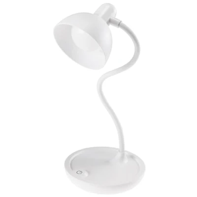 Obrázek ChiliTec Stolní lampa 3x AA baterie 25 cm husí krk Stmívatelná LED lampička na čtení světlo teplá bílá 3000 k