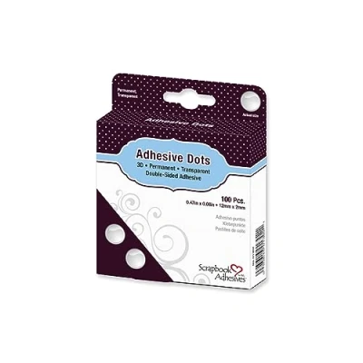 Obrázek Scrapbook Adhesives by 3l Adhesive Dots, 300 kusů, 5 mm, průhledné