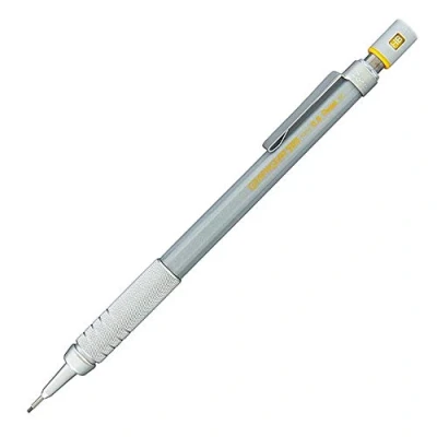 Obrázek Pentel PG519 G GraphGear500 mechanická tužka 0,9 mm tloušťka čáry, plastové pouzdro s indikátorem tvrdosti, kovová rukojeť zóna, vedení tuhy 4 mm, guma (Z2 1N), 1 kus