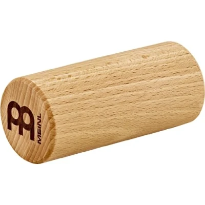 Obrázek Meinl Percussion Round Wood Shaker Laut Musikinstrument mit lautem Sound Eichenholz, Natur (SH59)
