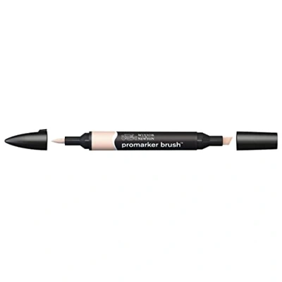 Obrázek Winsor &amp; Newton 0204300 BrushMarker (pro kresby, kaligrafii, design a rozložení, kreslení bez šmouh s klínem špičkou štětce) sada