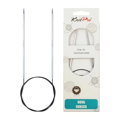 Obrázek KnitPro K12212 kruhová pletací jehla, stříbrná, 2,75 mm