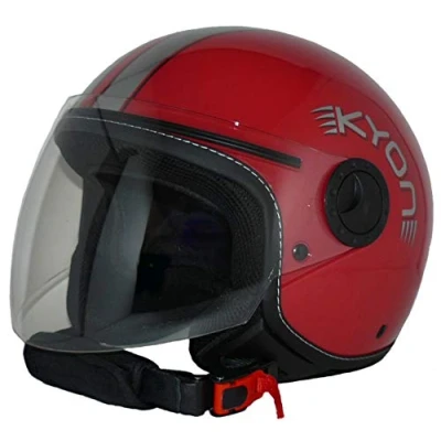 Obrázek protectWEAR Pánská závodní helma H730 RT M s dlouhým hledím M, červená, EU