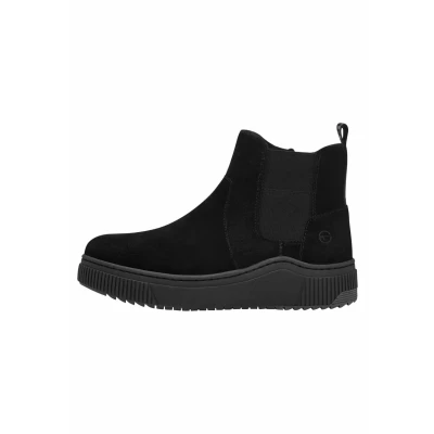Obrázek Tamaris COMFORT Damen Winterstiefel ohne Absatz aus Leder Wasserabweisend, Schwarz (Schwarz), 40 EU