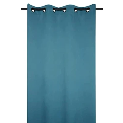 Obrázek Lovely Casa Verdunkelungsvorhang Notte mit Ösen für Wohnzimmer Schlafzimmer 140 x 280 cm Fenster oder Schrankvorhang Verdunkelung und Isolierend in 3 Größen Zuhause