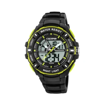 Obrázek Calypso Pánské analogové digitální hodinky Quarz s plastovým páskem K5769/4, Sport
