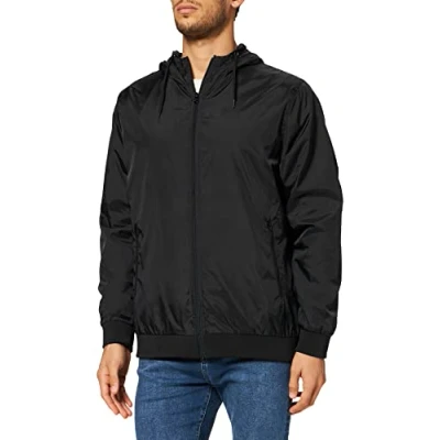 Obrázek Urban Classics Heeren Windbreaker Větrovka, Muži, Velikost: 3XL, Black