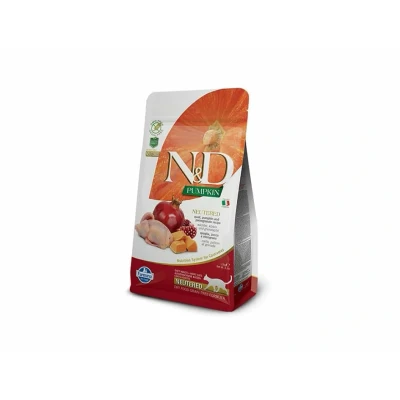 Obrázek N&amp;D Grain Free Pumpkin Cat Neutered Quail &amp; Pomegranate 5kg