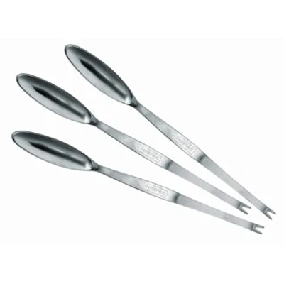 Obrázek NERTHUS FIH 330 Besteck Set für Meeresfrüchte, Edelstahl, Silber, 19.7 x 3.7 cm, 3 Stück, Rostfreier, 19.7x19.7x3.7