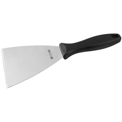 Obrázek FMprofessional Spachtel, Küchenhelfer aus Edelstahl mit Kunststoffgriff (Maße: ca. 255 x 100 mm), Menge: 1 Stück