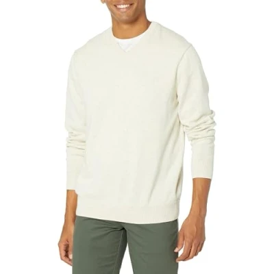 Obrázek Amazon Essentials Herren Pullover mit V Ausschnitt (in Übergröße erhältlich), Haferbeige Meliert, XS