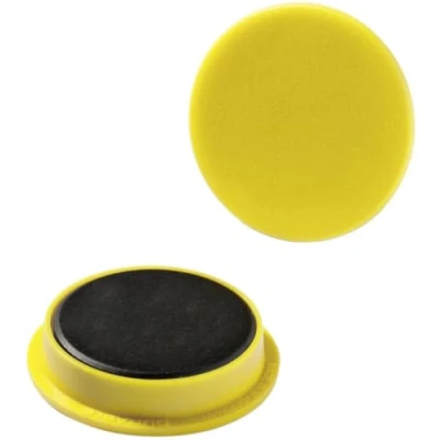 Obrázek Durable Magnety, průmyslové balení, 37 mm, 1000 p, žluté, 20 kusů, 475404
