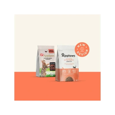 Obrázek APPLAWS Cat Adult Chicken &amp; Salmon 2kg