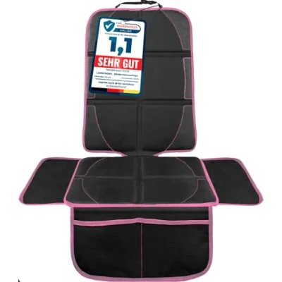 Obrázek LIONSTRONG® Podložka pro dětskou sedačku Chránič autosedaček [ISOFIX VHODNÝ] Potah autosedačky odpuzující vodu Ochrana sedadla Auto Dětské sedačky Podložky sedadel univerzálně kompatibilní