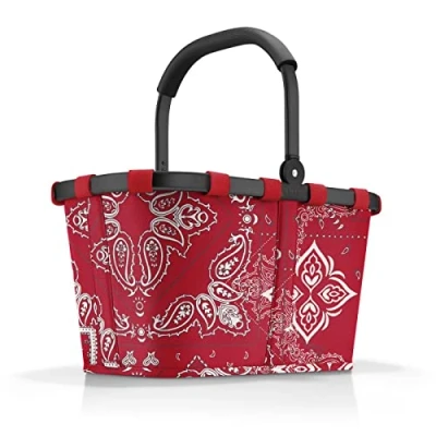 Obrázek reisenthel Carrybag BK, nákupní košík, Bandana Red, Doplňková taška