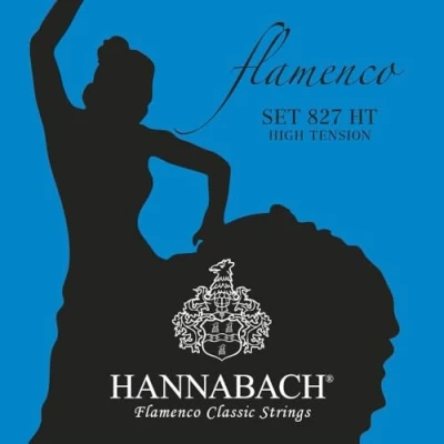 Obrázek Hannabach Struny na klasickou kytaru Flamenco série 827 High Tension sada Made in Germany 827HT